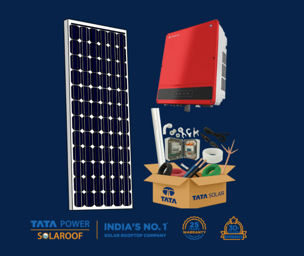 Tata 6 KW Ongrid Solar System