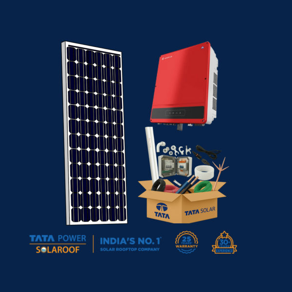 Tata 6 KW Ongrid Solar System