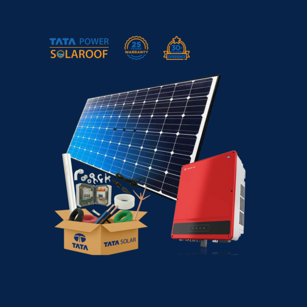 Tata 4 KW Ongrid Solar System
