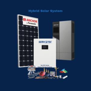 Servotec 3 KW Hybrid Solar System